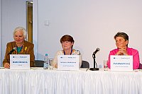 zleva doprava: Marie Ředinová, Michaela Fridrichová, Eva Knappová